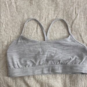 Lululemon Athletica Light Gray Sports Bra